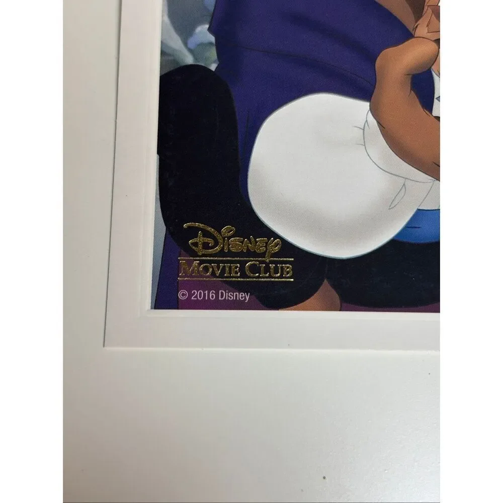 Disney Movie Club Beauty and the Beast 25th Anniversary Print Card 2016